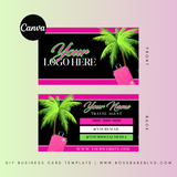 Trip Advisor DIY Business Card Template