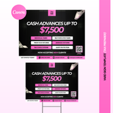 Tax Preparer Yard Sign Template