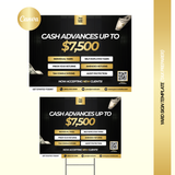 Tax Preparer Yard Sign Template