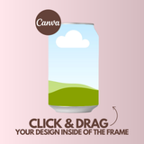 Soda Can Mockup Template