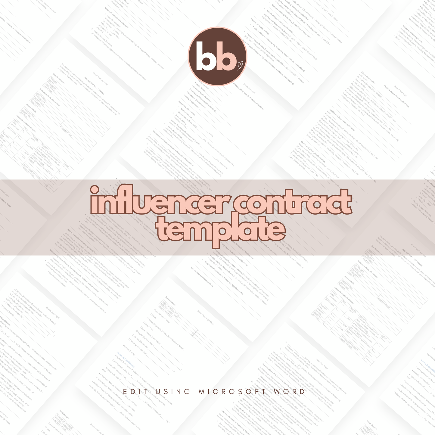 Influencer Contract Template