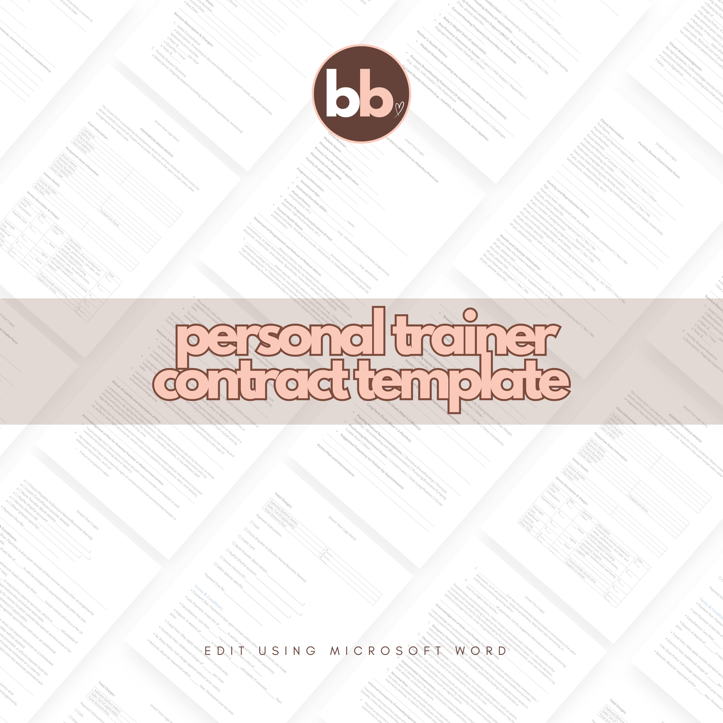 Personal Trainer Agreement Template