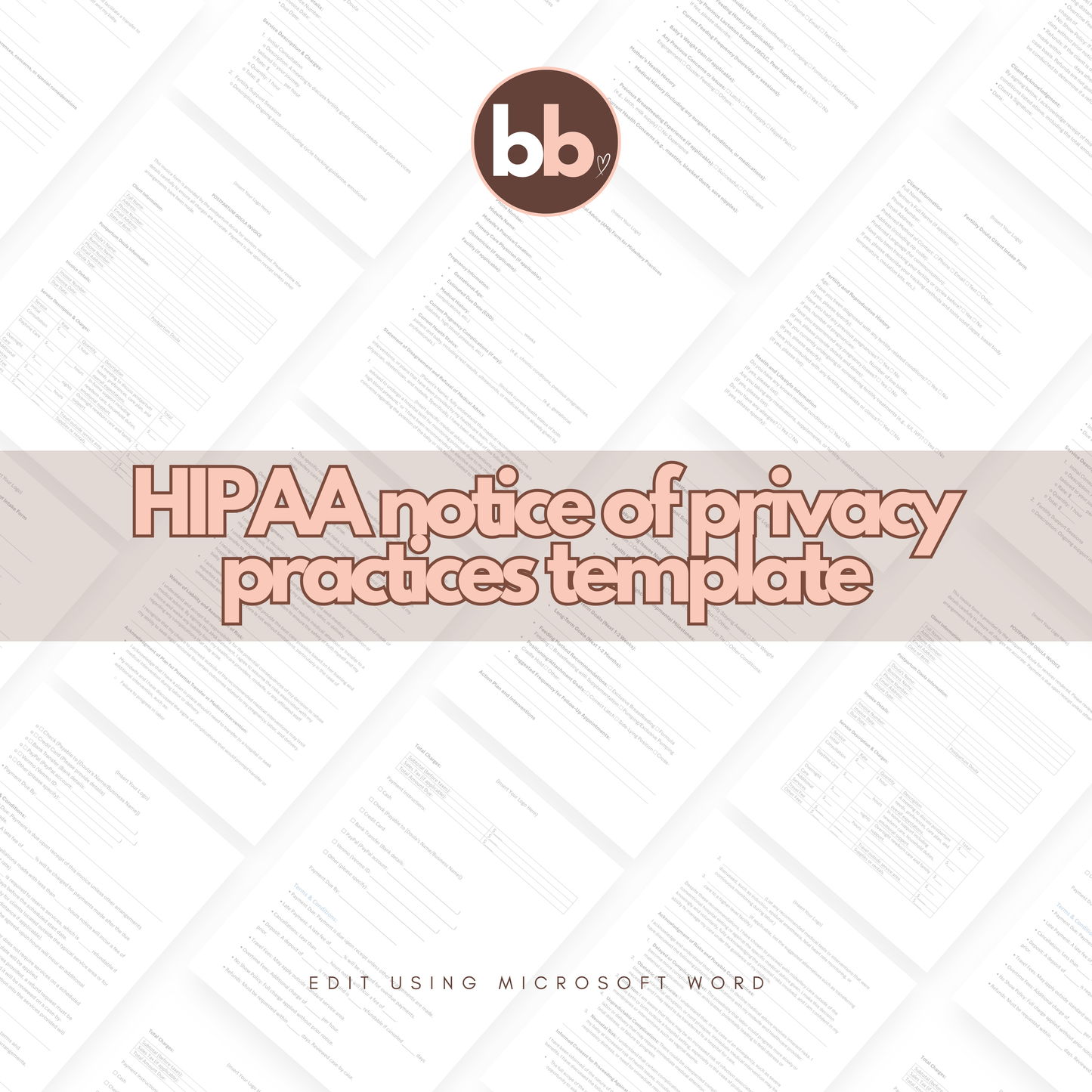 HIPAA Notice of Privacy Practices Template