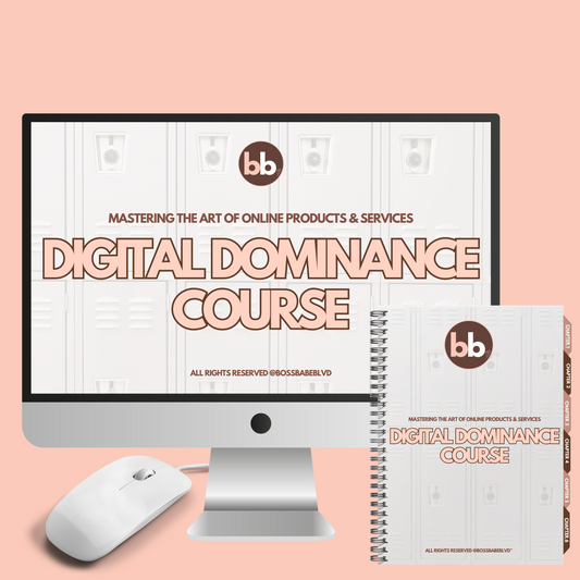 Digital Dominance Course: Mastering the Art of Online Products and Services