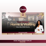 Realtor Social Media Banner Template