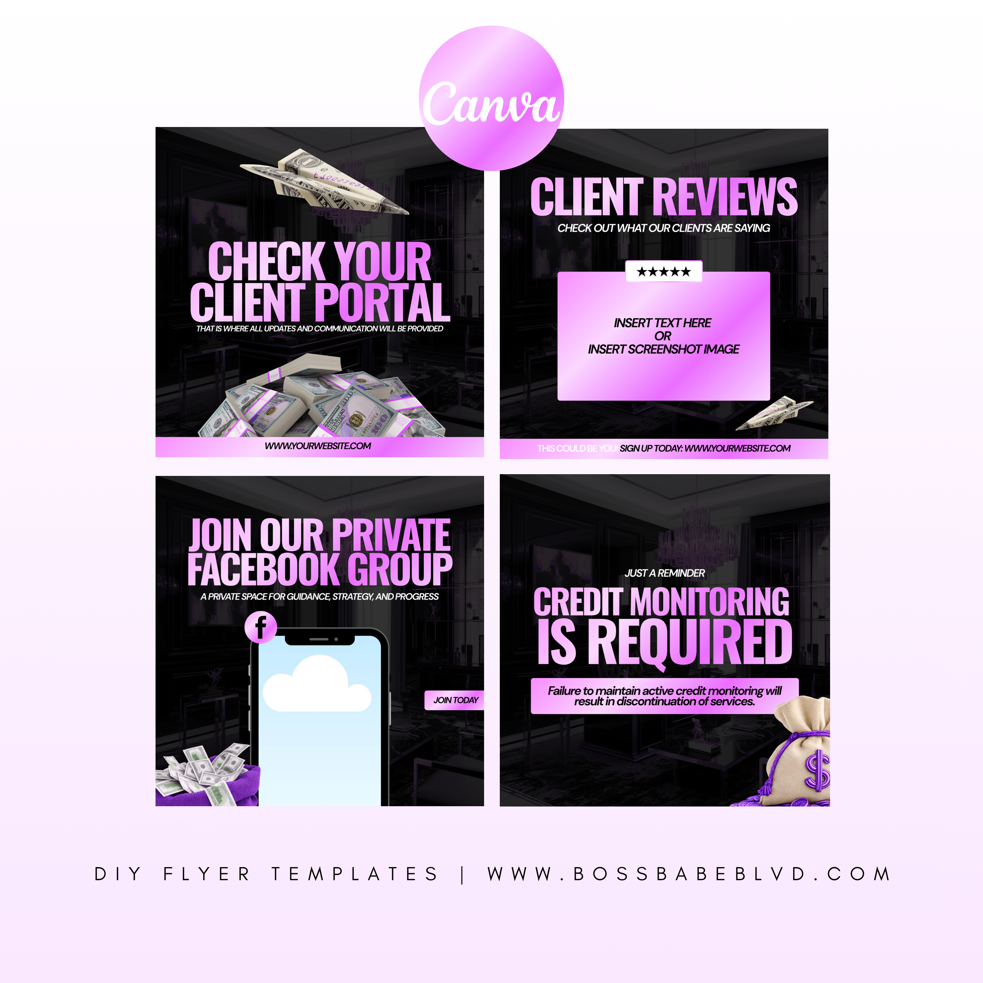 Credit Repair Specialist DIY Flyer Bundle