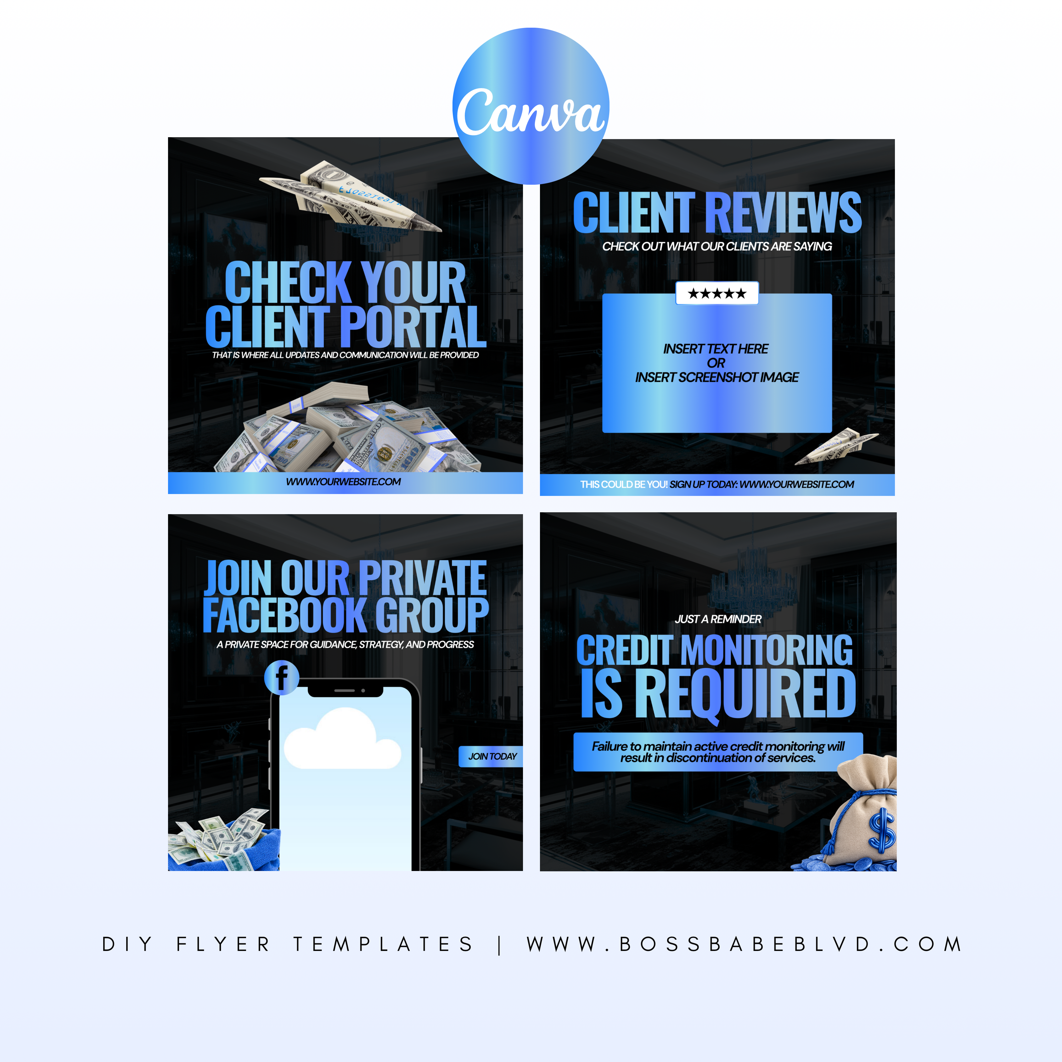 Credit Repair Specialist DIY Flyer Bundle