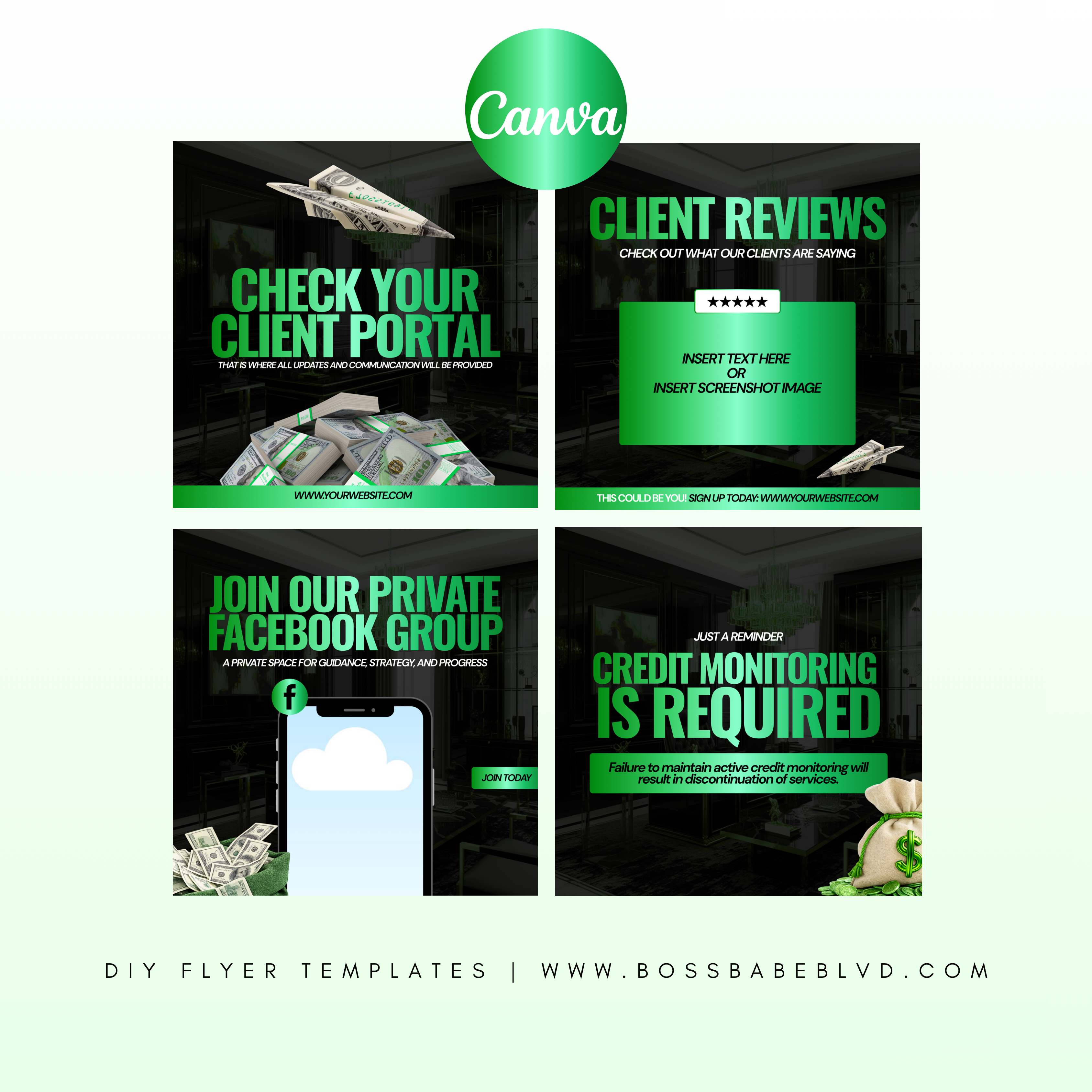 Credit Repair Specialist DIY Flyer Bundle