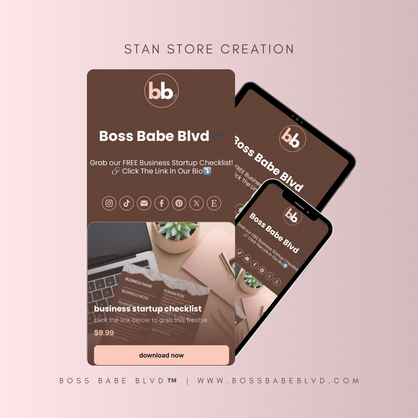 Stan Store Design & Setup