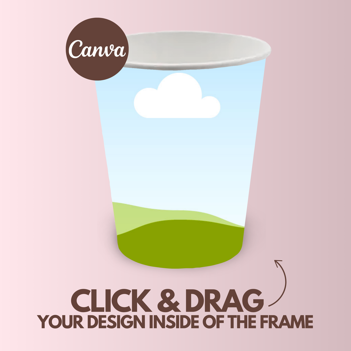 Paper Cup Mockup Template