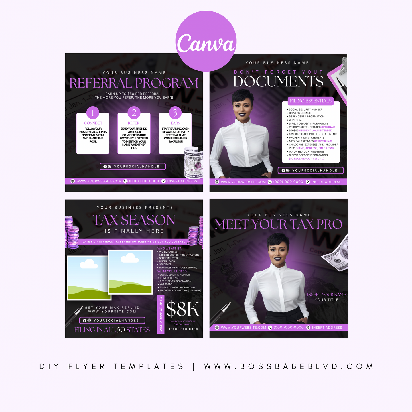 Tax Season Flyer Bundle
