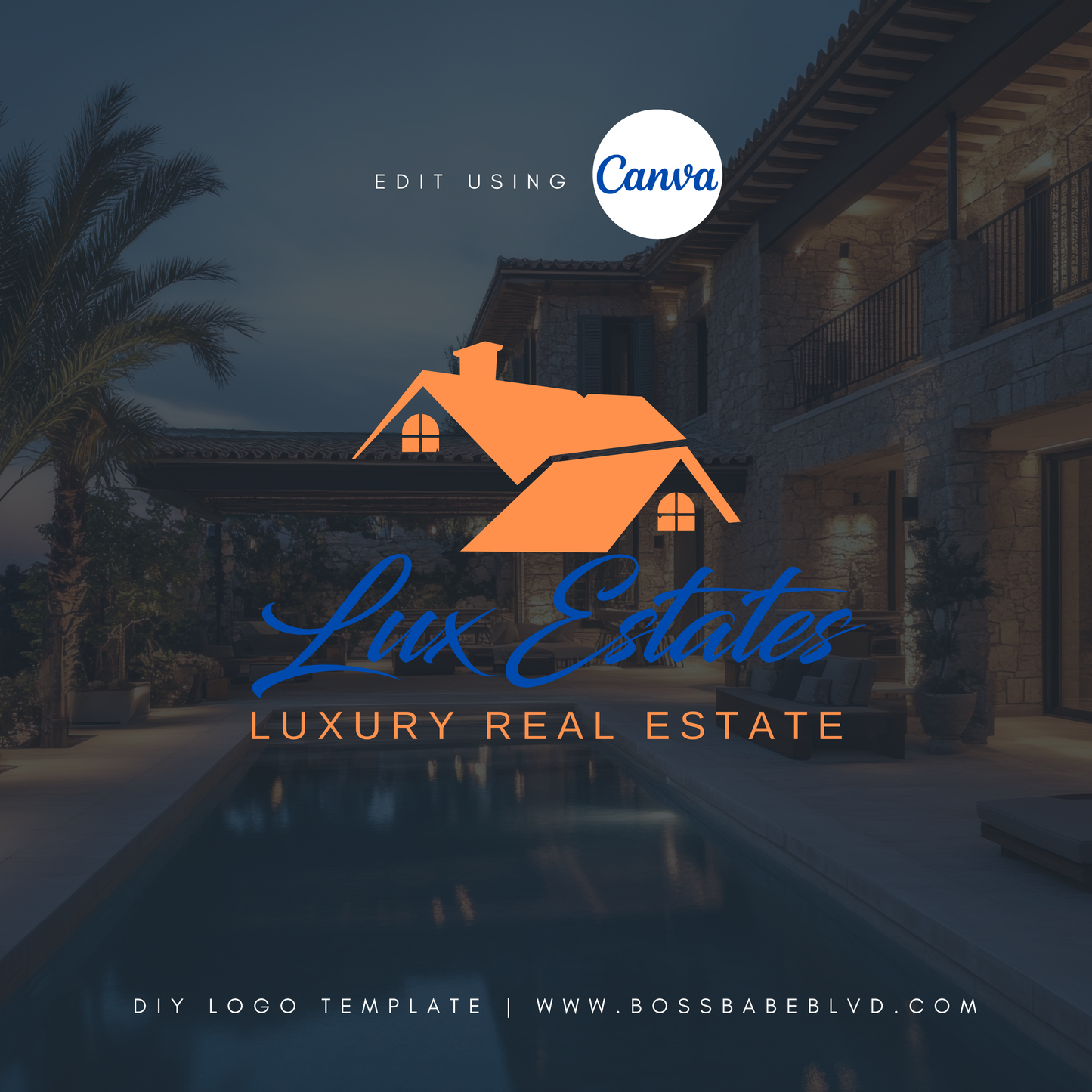 Real Estate DIY Logo Template