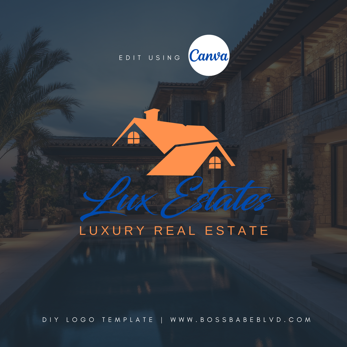 Real Estate DIY Logo Template