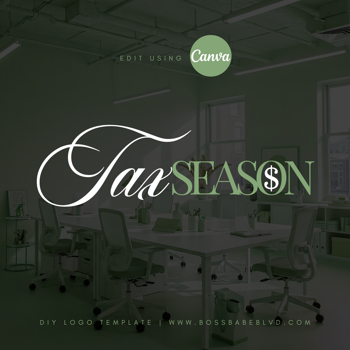 Tax Preparer DIY Logo Template