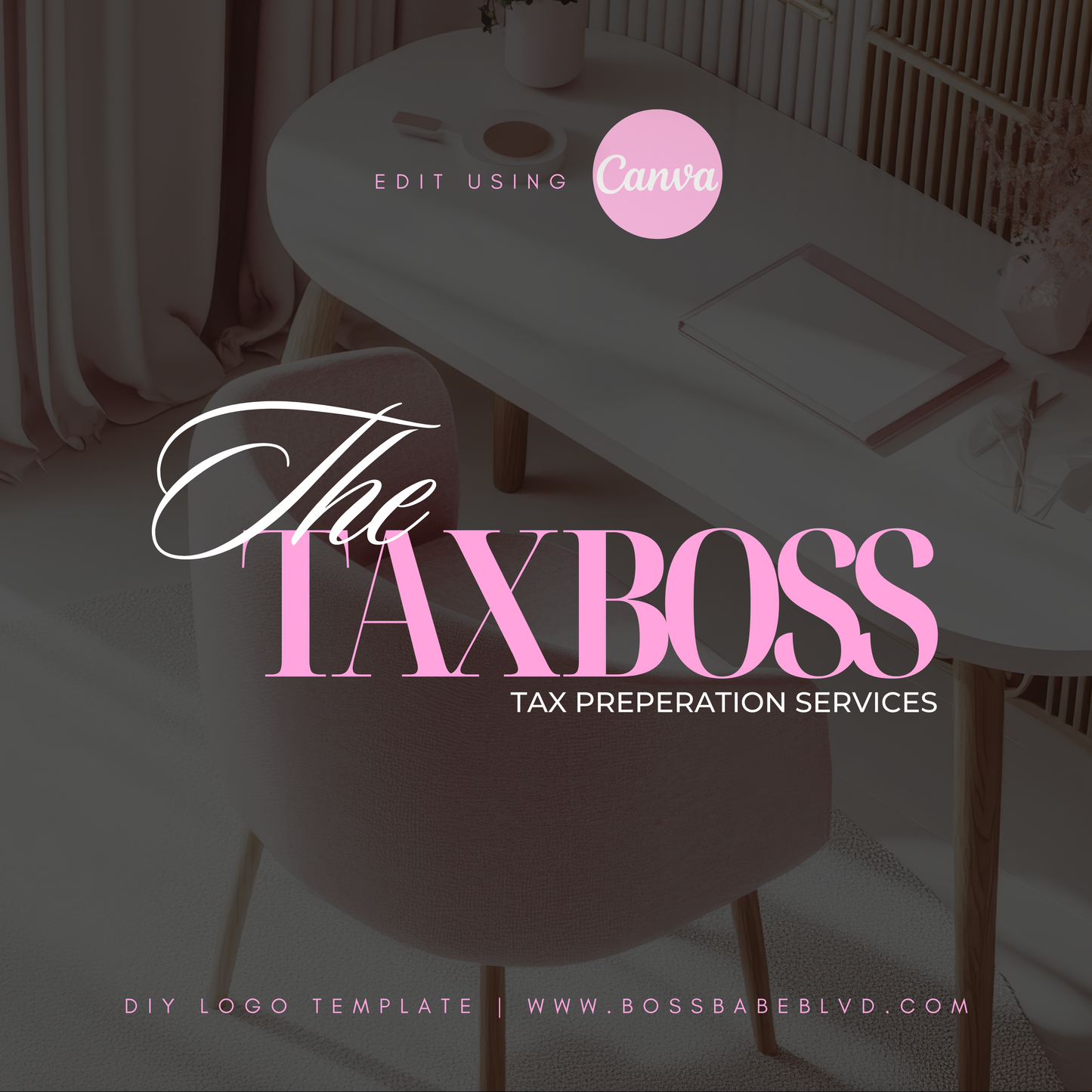 Tax Preparer DIY Logo Template