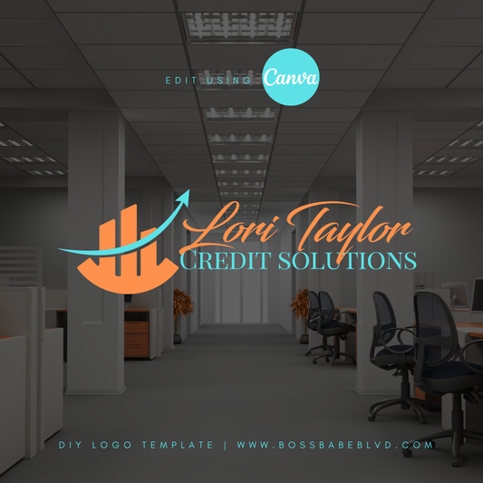 Credit Repair DIY Logo Template