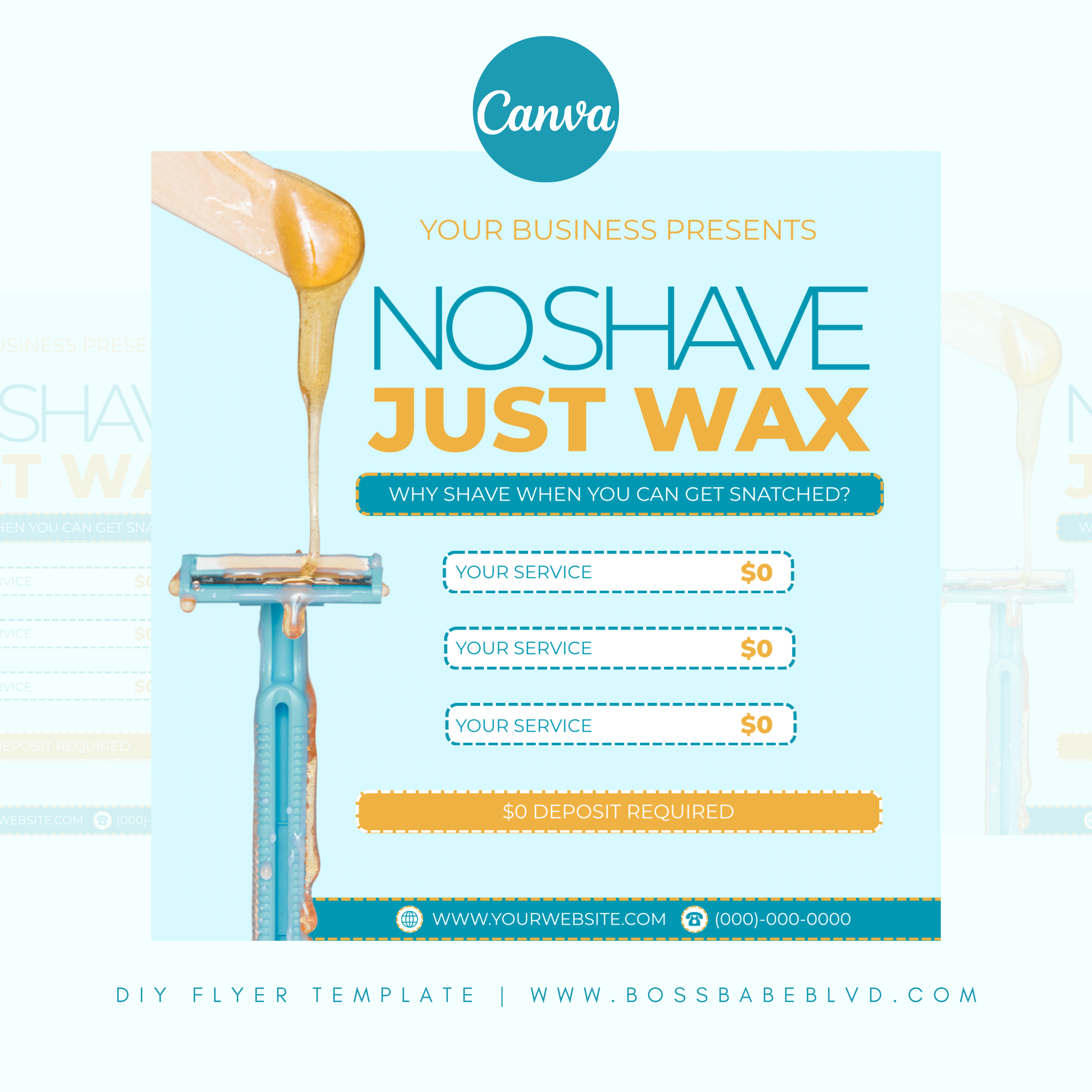 Esthetician DIY Flyer Template