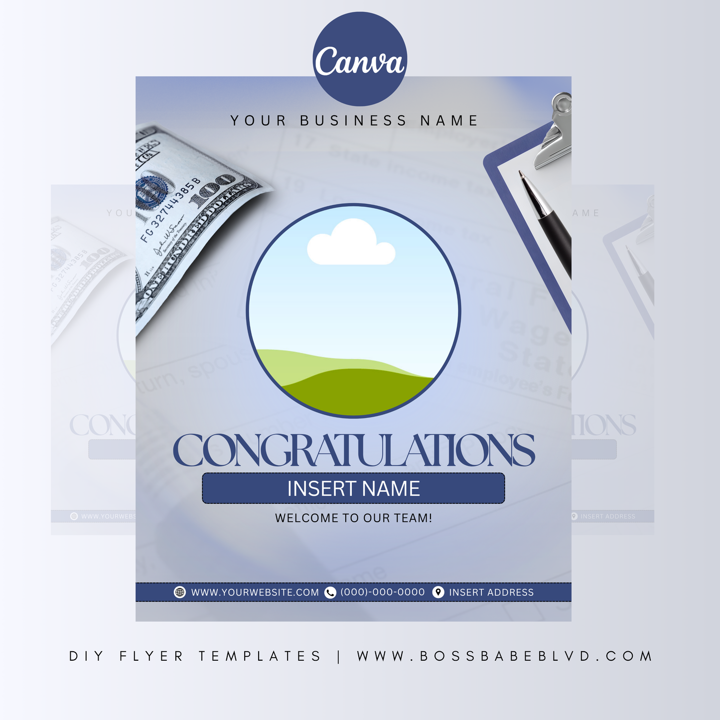 Welcome To Our Team Flyer Template