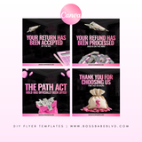 Tax Status Update DIY Flyer Bundle