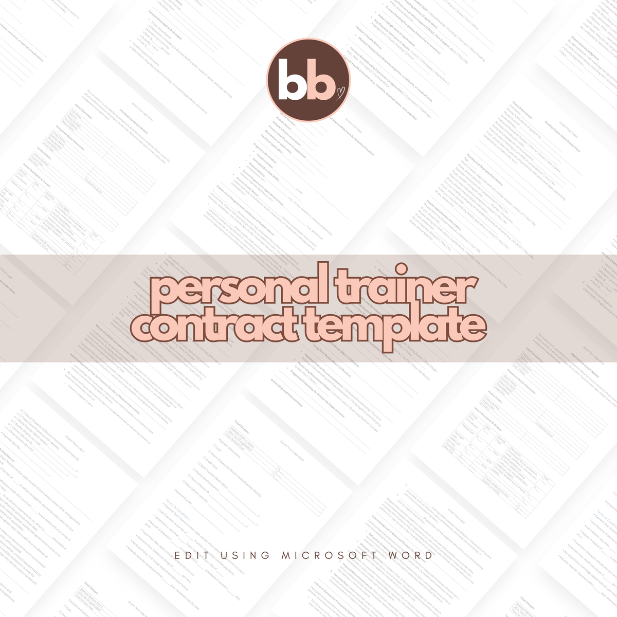 Personal Trainer Agreement Template