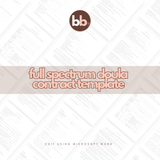 Full Spectrum Doula Contract Template