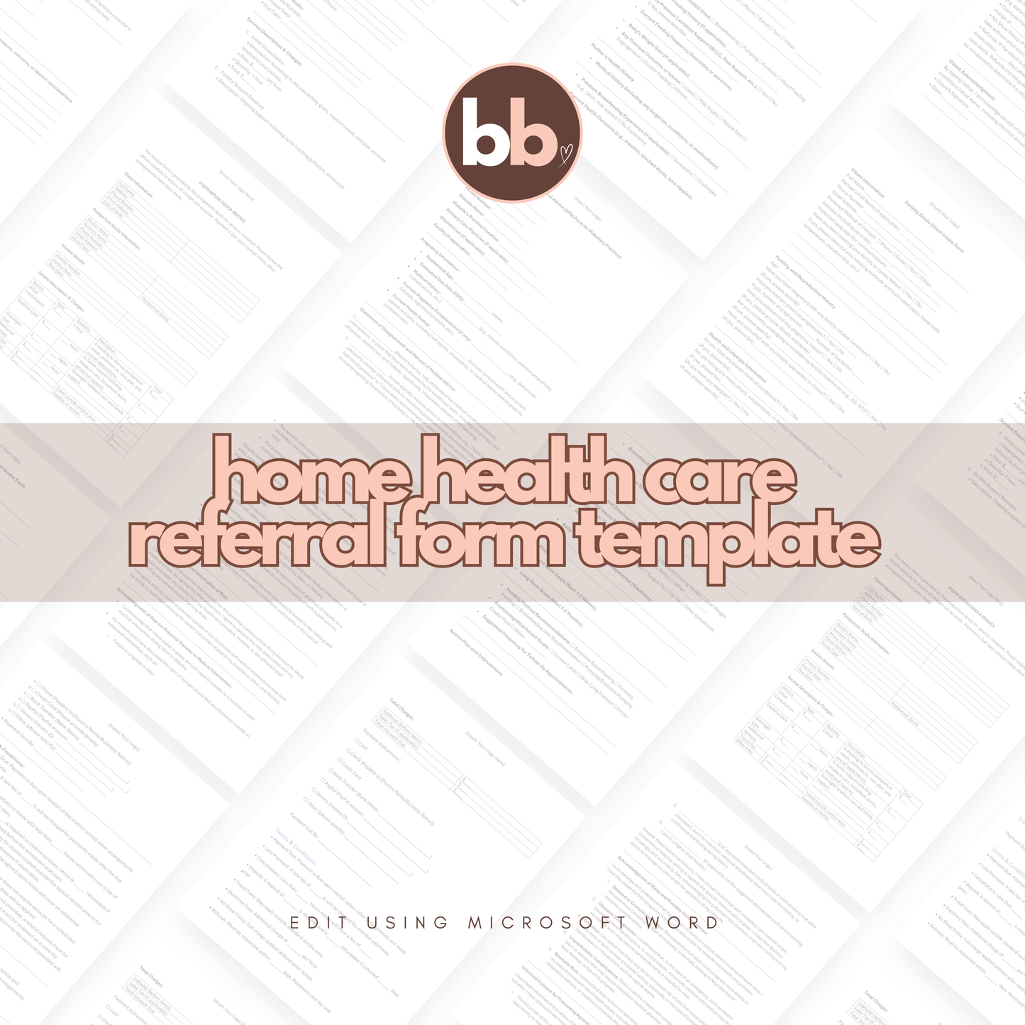 Home Health Care Referral Form Template