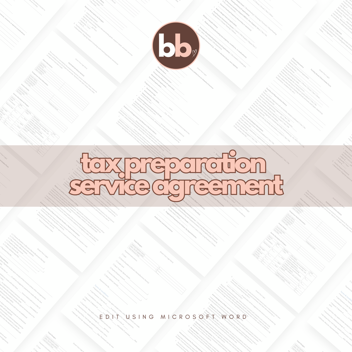 Tax Preparation Service Agreement Template